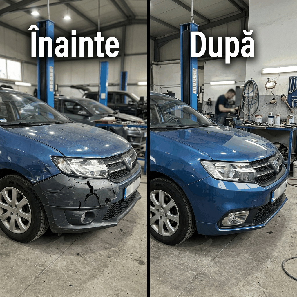 Reparatii bara auto crapata buzau